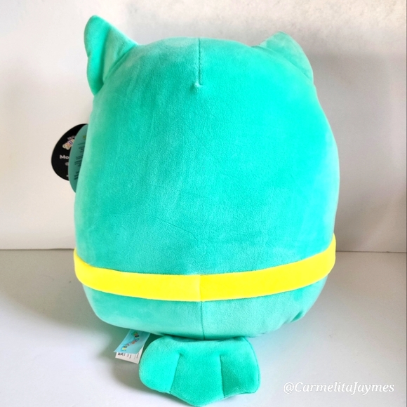 🖤 WINSTON 🦉 HTF Black Tag Teal Owl w Fanny Pack Select Series Squishmallow NWT - Picture 7 of 9